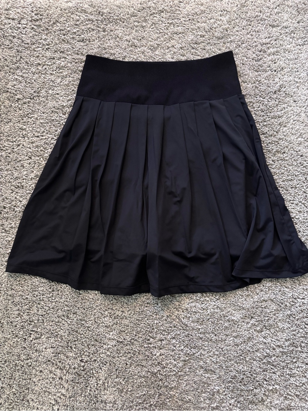 Athleisure Athletic Tennis Golf Pleated Black Skort Women’s Size M